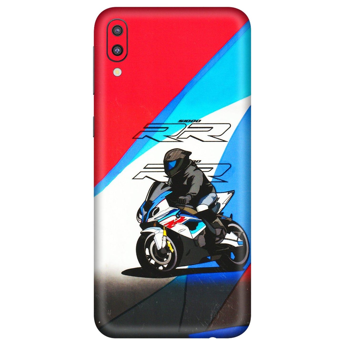 Samsung M/F/Note/Flip and C Phone Skins (All Models) - Bikers Love - 3D Embossed Finish (L-58) Samsung Galaxy M10