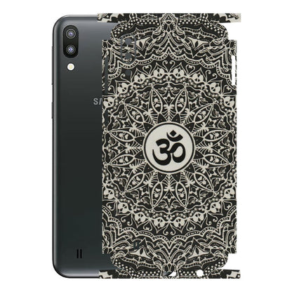 Samsung M/F/Note/Flip and C Phone Skins (All Models) - Aum Elegant Mandala - 3D Embossed Finish (L-62) Samsung Galaxy M10