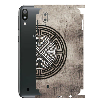 Samsung M/F/Note/Flip and C Phone Skins (All Models) - Mysterious Circular Design - 3D Embossed Finish (L-63) Samsung Galaxy M10