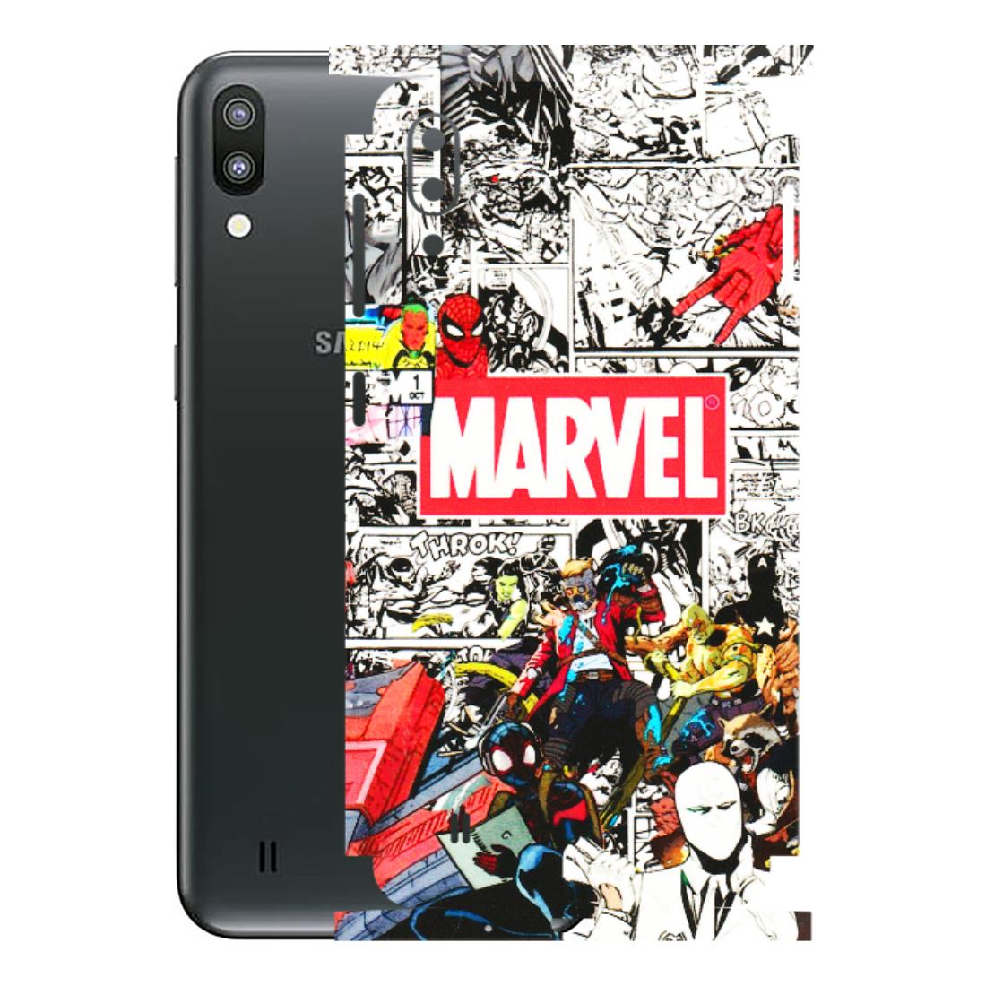 Samsung M/F/Note/Flip and C Phone Skins (All Models) - Marvel Colorful Comic - 3D Embossed Finish (L-64) Samsung Galaxy M10