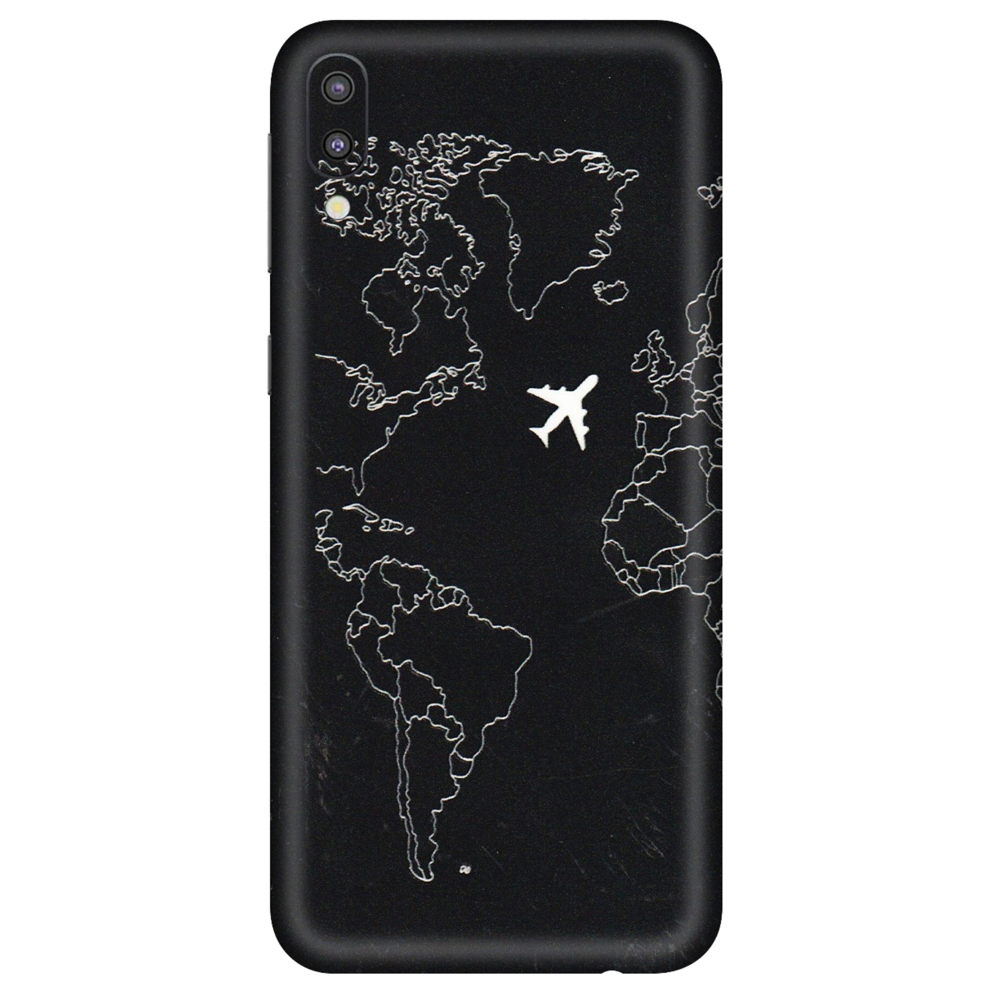 Samsung M/F/Note/Flip and C Phone Skins (All Models) - Never Ending Travel - 3D Embossed Finish (L-79) Samsung Galaxy M10