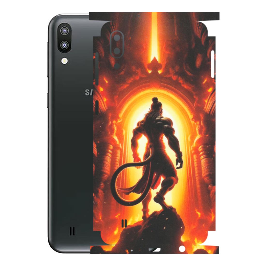 Samsung M/F/Note/Flip and C Phone Skins (All Models) - HanumanJi - Matte Finish (M-06) Samsung Galaxy M10