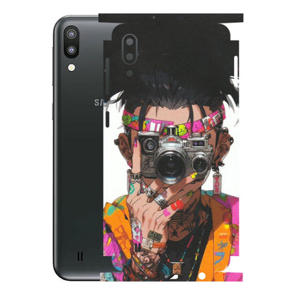 Samsung M/F/Note/Flip and C Phone Skins (All Models) - Camera Lover Girl - Matte Finish (M-09) Samsung Galaxy M10