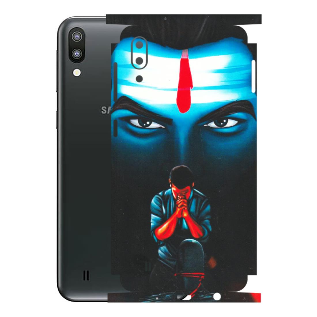 Samsung M/F/Note/Flip and C Phone Skins (All Models) - Mahakal Bhakt - Matte Finish (M-112) Samsung Galaxy M10