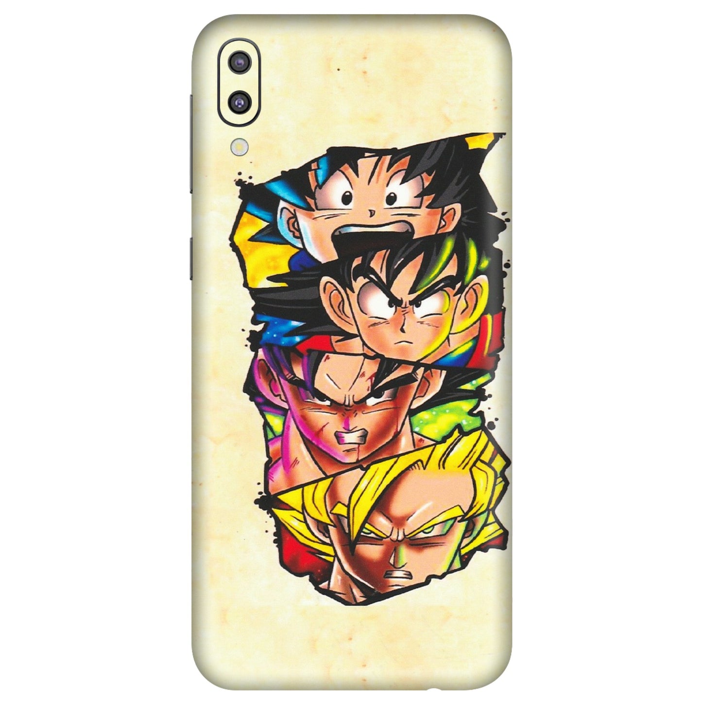 Samsung M/F/Note/Flip and C Phone Skins (All Models) - Angry Multi Anime - Matte Finish (M-113) Samsung Galaxy M10