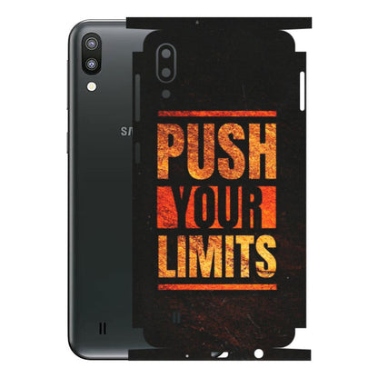 Samsung M/F/Note/Flip and C Phone Skins (All Models) - Push Your Limits - Matte Finish (M-118) Samsung Galaxy M10