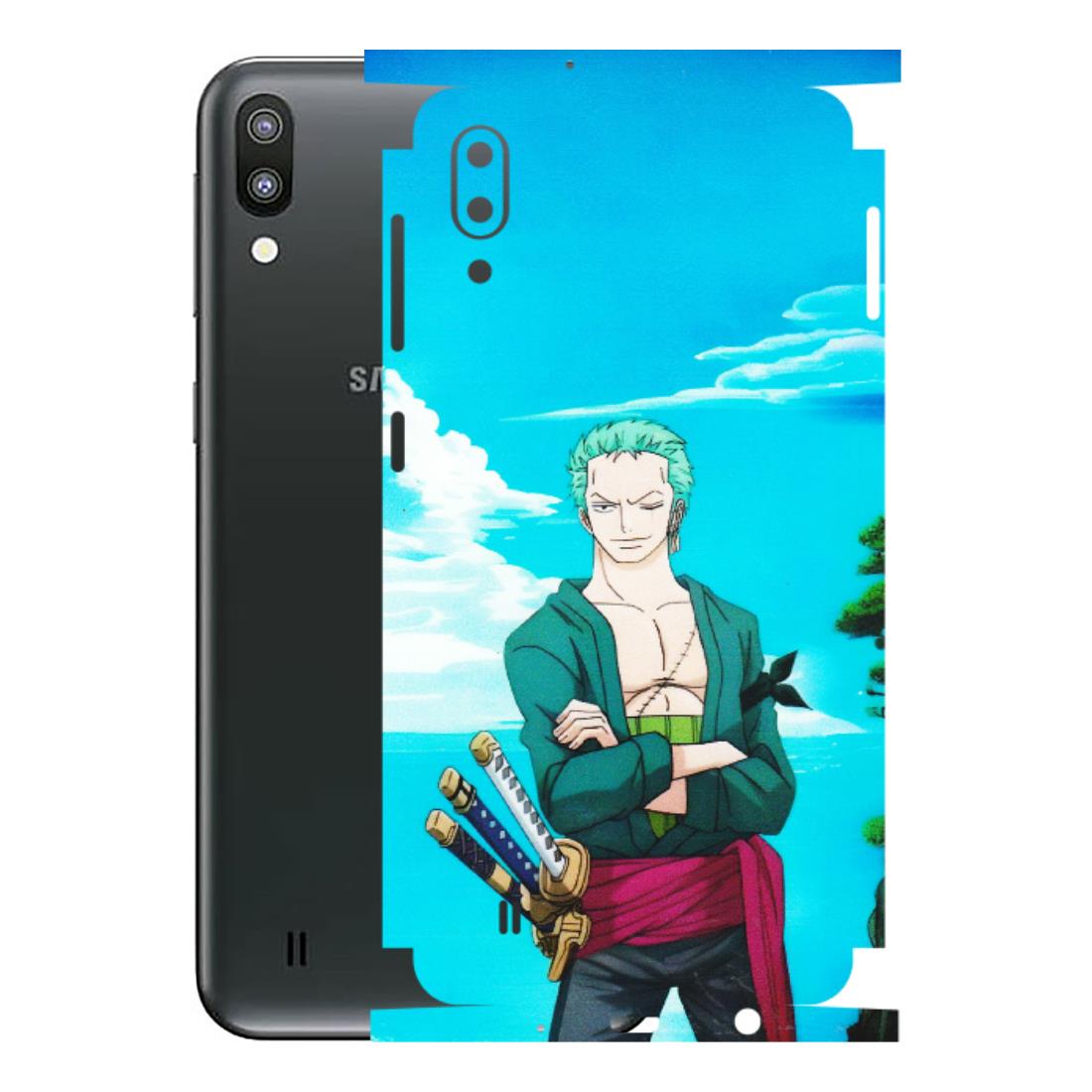 Samsung M/F/Note/Flip and C Phone Skins (All Models) - Cool Swordman Zoro Anime - Matte Finish (M-143) Samsung Galaxy M10