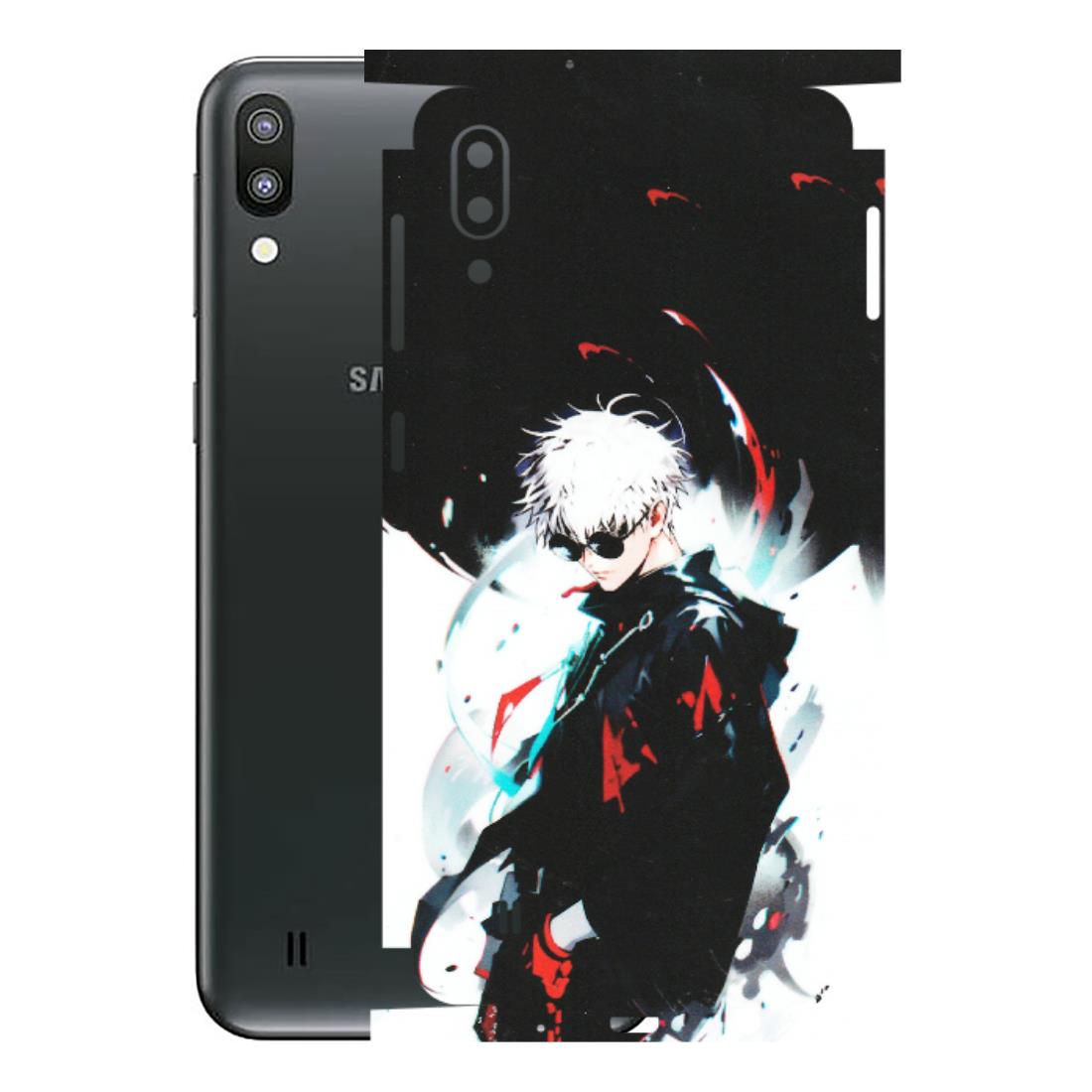 Samsung M/F/Note/Flip and C Phone Skins (All Models) - Gojo Powerful Charater Kaisen Anime - Matte Finish (M-144) Samsung Galaxy M10