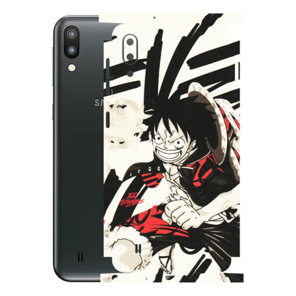 Samsung M/F/Note/Flip and C Phone Skins (All Models) - Monkey D.Luffy Manga Anime - Matte Finish (M-145) Samsung Galaxy M10