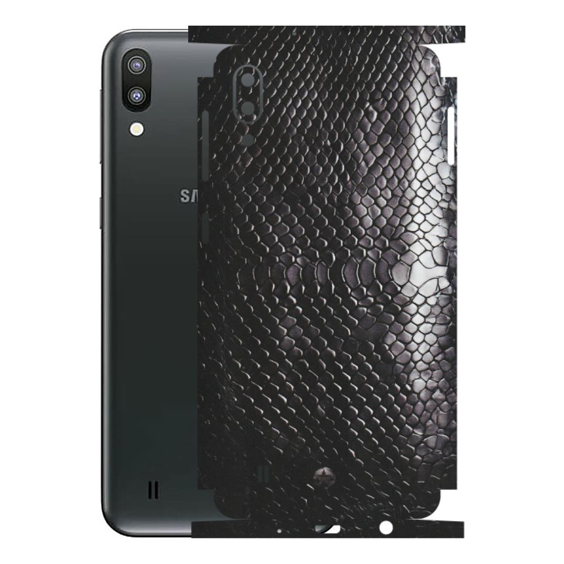 Samsung M/F/Note/Flip and C Phone Skins (All Models) - Black Snack Leather - Matte Finish (M-147) Samsung Galaxy M10