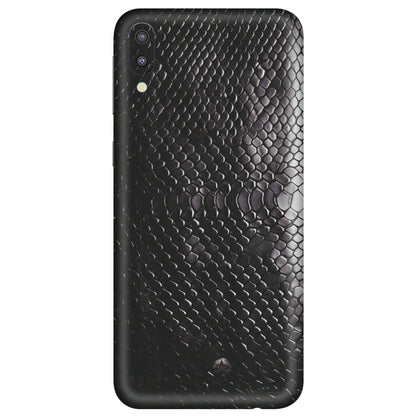 Samsung M/F/Note/Flip and C Phone Skins (All Models) - Black Snack Leather - Matte Finish (M-147) Samsung Galaxy M10