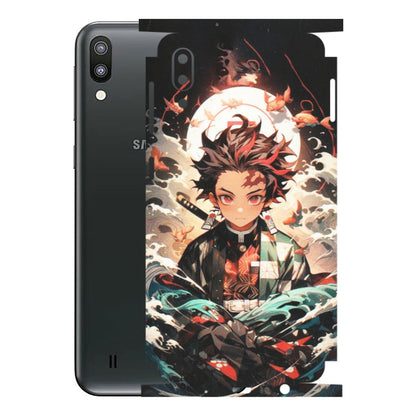 Samsung M/F/Note/Flip and C Phone Skins (All Models) - Tanjiro Demon Slayer Anime - Matte Finish (M-158) Samsung Galaxy M10