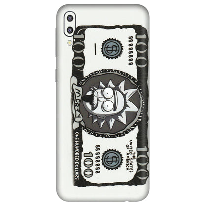 Samsung M/F/Note/Flip and C Phone Skins (All Models) - Rick And Morty Hundred Dollar Anime - Matte Finish (M-161) Samsung Galaxy M10