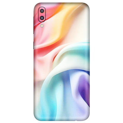 Samsung M/F/Note/Flip and C Phone Skins (All Models) - Colourful Silk Cloth - Matte Finish (M-165) Samsung Galaxy M10