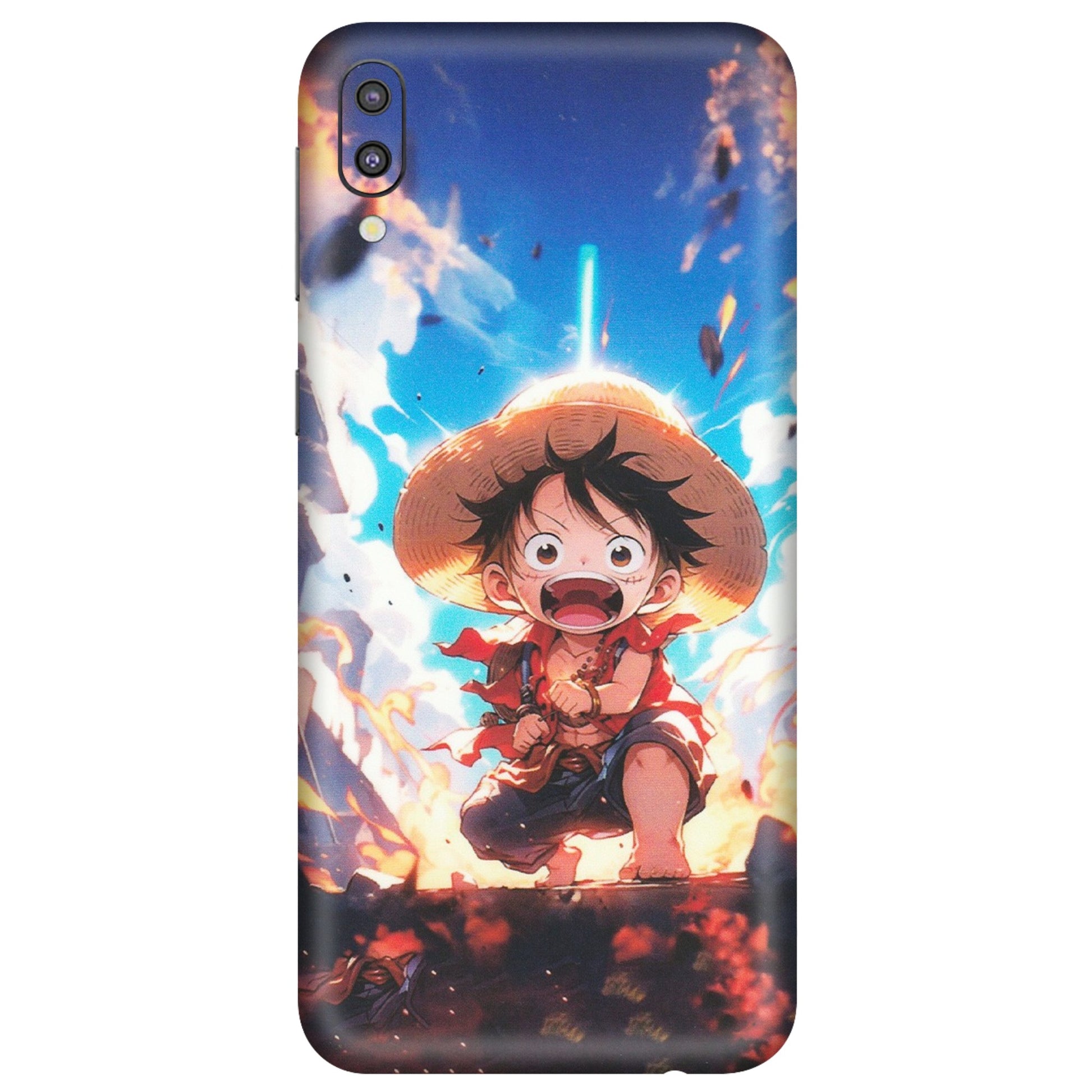 Samsung M/F/Note/Flip and C Phone Skins (All Models) - Toon One Piece Cute Character - Matte Finish (M-35) Samsung Galaxy M10