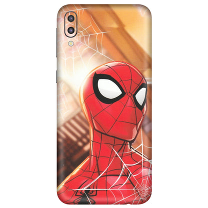 Samsung M/F/Note/Flip and C Phone Skins (All Models) - Spiderman Face New - Matte Finish (M-41) Samsung Galaxy M10