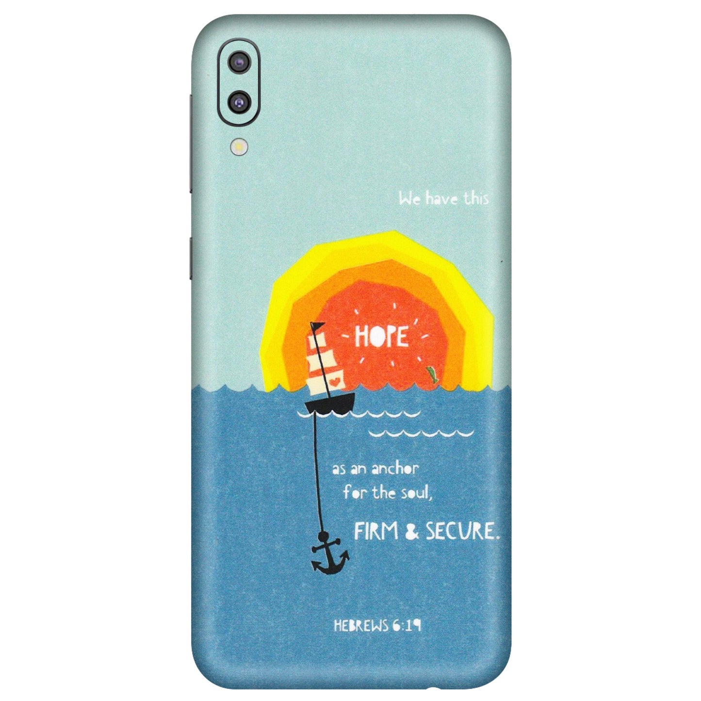 Samsung M/F/Note/Flip and C Phone Skins (All Models) - A Beautiful Sunset of Hope - Matte Finish (M-75) Samsung Galaxy M10