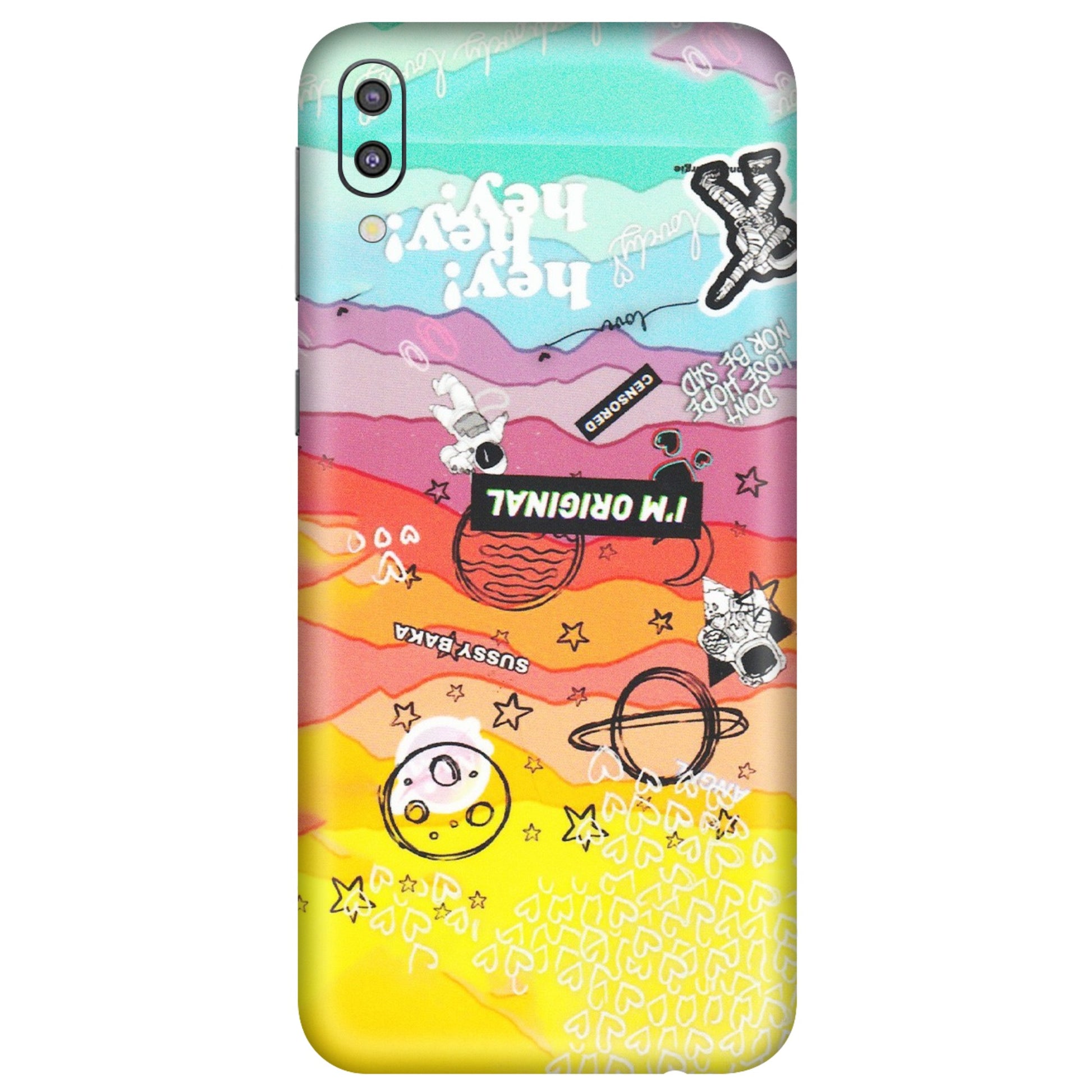 Samsung M/F/Note/Flip and C Phone Skins (All Models) - The Original Astronaut - Matte Finish (M-79) Samsung Galaxy M10