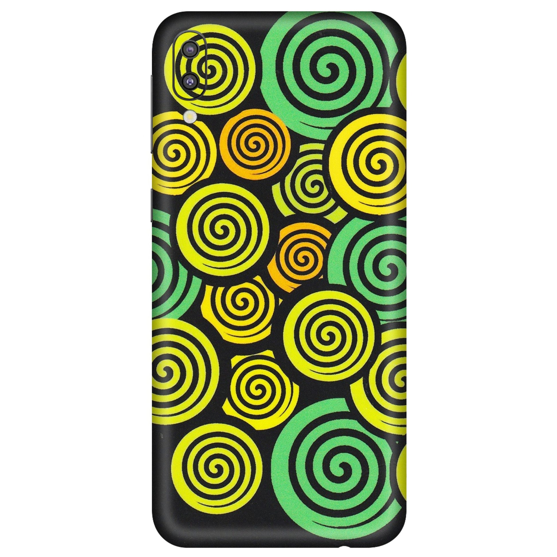 Samsung M/F/Note/Flip and C Phone Skins (All Models) - Crazy Spiral - Matte Finish (M-91) Samsung Galaxy M10