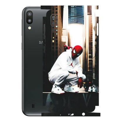 Samsung M/F/Note/Flip and C Phone Skins (All Models) - Sportsman Spider Man - Matte Finish (M-94) Samsung Galaxy M10
