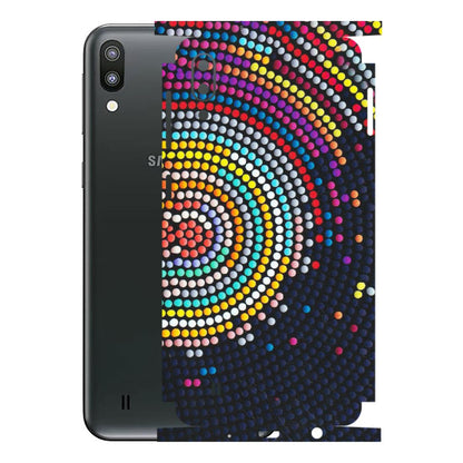 Samsung M/F/Note/Flip and C Phone Skins (All Models) - Rainbow Dot Mandala - Matte Finish (M-97) Samsung Galaxy M10