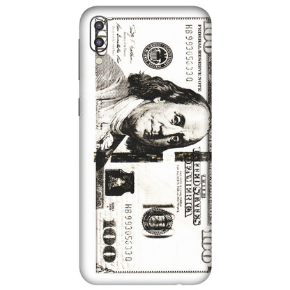 Samsung M/F/Note/Flip and C Phone Skins (All Models) - 100 Dollar Currency - Transparent Finish (T-01) Samsung Galaxy M10
