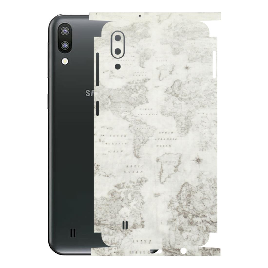 Samsung M/F/Note/Flip and C Phone Skins (All Models) - World Travel Map - Transparent Finish (T-04) Samsung Galaxy M10