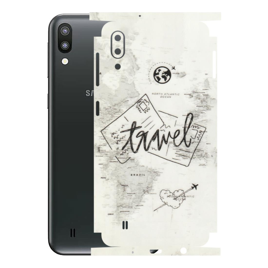 Samsung M/F/Note/Flip and C Phone Skins (All Models) - Travel Ticket - Transparent Finish (T-06) Samsung Galaxy M10