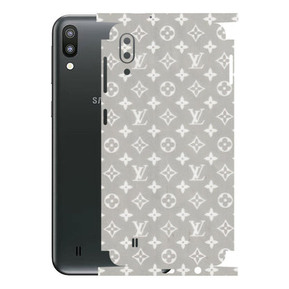 Samsung M/F/Note/Flip and C Phone Skins (All Models) - Luxury Brands Logo - Transparent Finish (T-07) Samsung Galaxy M10