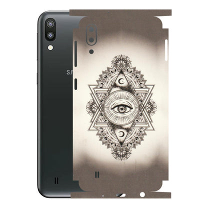 Samsung M/F/Note/Flip and C Phone Skins (All Models) - Illuminati Great Eye - Transparent Finish (T-14) Samsung Galaxy M10