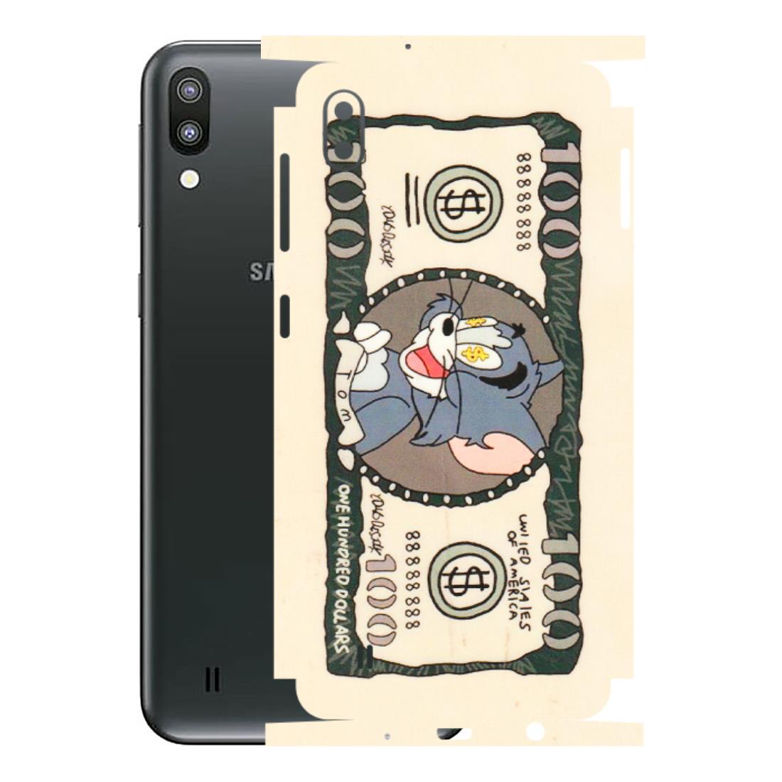 Samsung M/F/Note/Flip and C Phone Skins (All Models) - One Hundred Dollar Tom - Transparent Finish (T-16) Samsung Galaxy M10