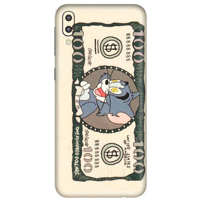 Samsung M/F/Note/Flip and C Phone Skins (All Models) - One Hundred Dollar Tom - Transparent Finish (T-16) Samsung Galaxy M10