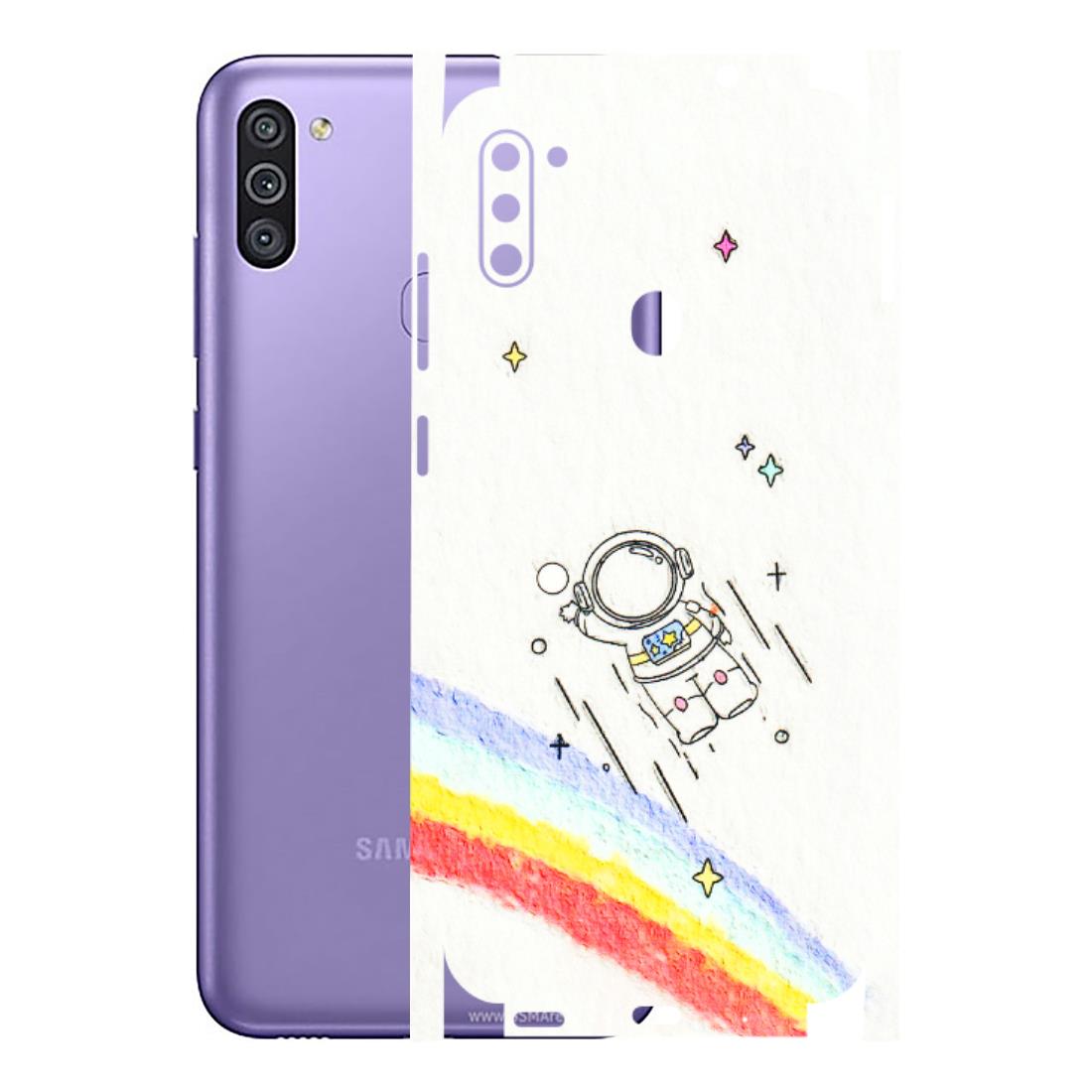 Samsung M/F/Note/Flip and C Phone Skins (All Models) - Milkyway Astronaut - 3D Embossed Finish (L-110) Samsung Galaxy M11