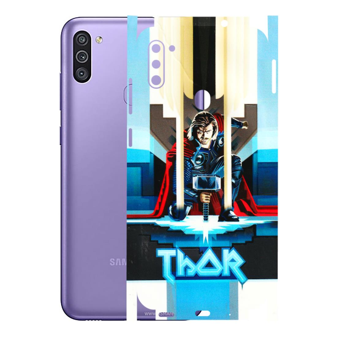 Samsung M/F/Note/Flip and C Phone Skins (All Models) - Thor - 3D Embossed Finish (L-137) Samsung Galaxy M11