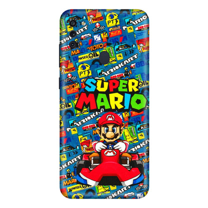 Samsung M/F/Note/Flip and C Phone Skins (All Models) - Super Mario Kart - 3D Embossed Finish (L-140) Samsung Galaxy M11