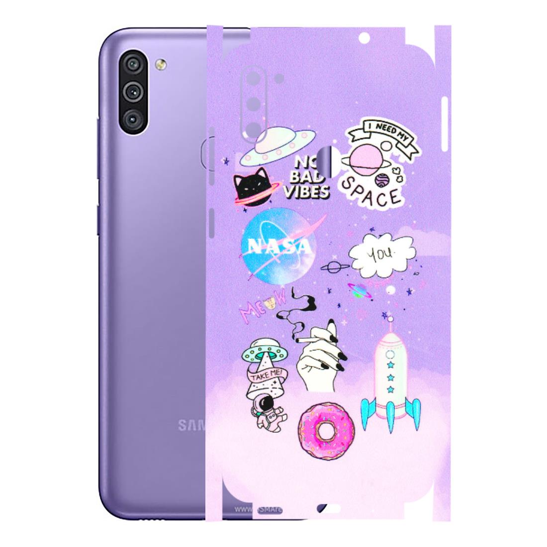 Samsung M/F/Note/Flip and C Phone Skins (All Models) - I Need My Nasa Skin - 3D Embossed Finish (L-149) Samsung Galaxy M11