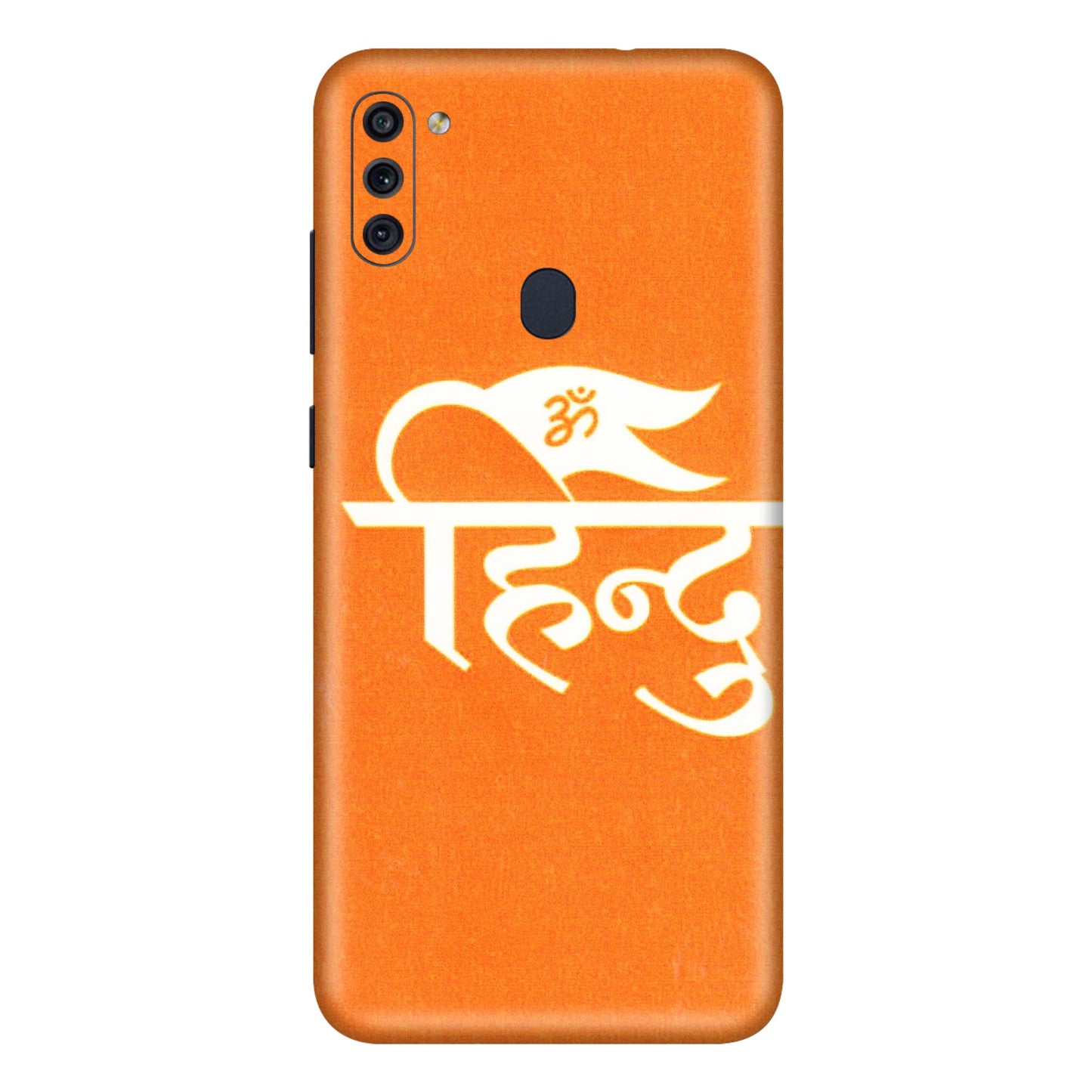 Samsung M/F/Note/Flip and C Phone Skins (All Models) - Hindu Kesari - 3D Embossed Finish (L-154) Samsung Galaxy M11