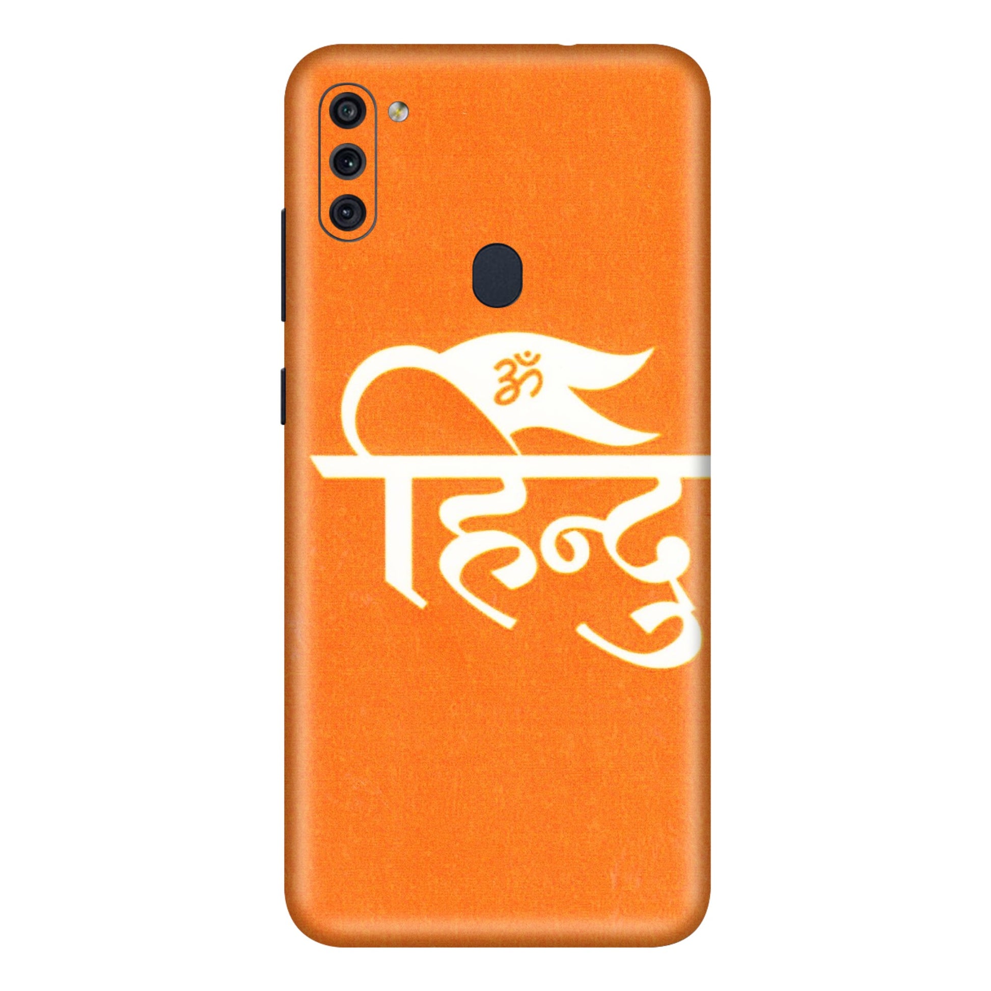 Samsung M/F/Note/Flip and C Phone Skins (All Models) - Hindu Kesari - 3D Embossed Finish (L-154) Samsung Galaxy M11