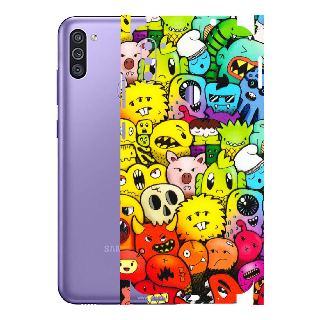 Samsung M/F/Note/Flip and C Phone Skins (All Models) - Angry Funkies - 3D Embossed Finish (L-169) Samsung Galaxy M11