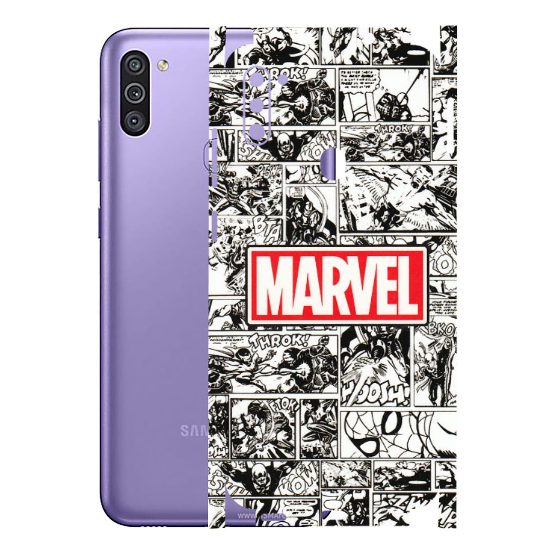 Samsung M/F/Note/Flip and C Phone Skins (All Models) - Marvel Comic - 3D Embossed Finish (L-171) Samsung Galaxy M11