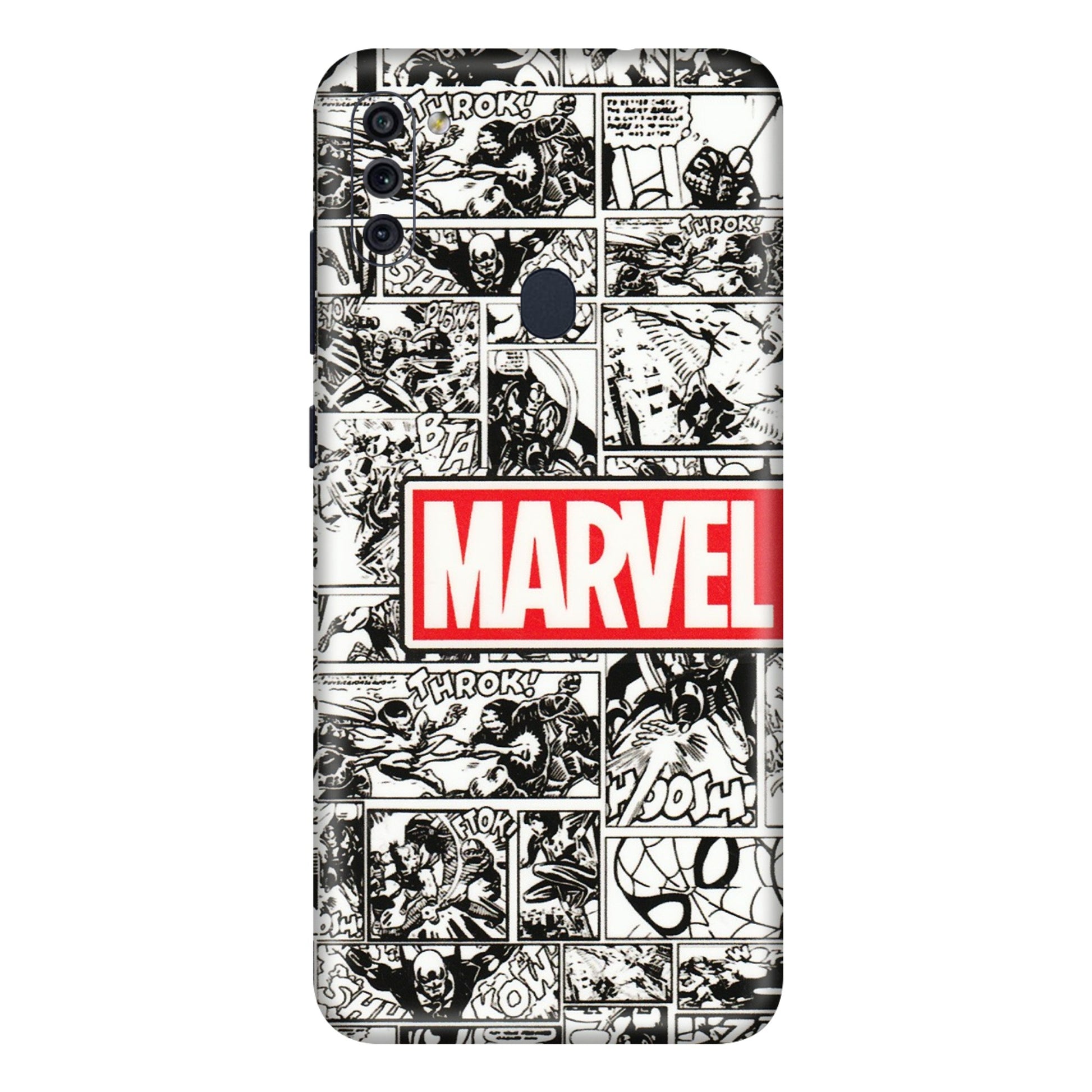 Samsung M/F/Note/Flip and C Phone Skins (All Models) - Marvel Comic - 3D Embossed Finish (L-171) Samsung Galaxy M11
