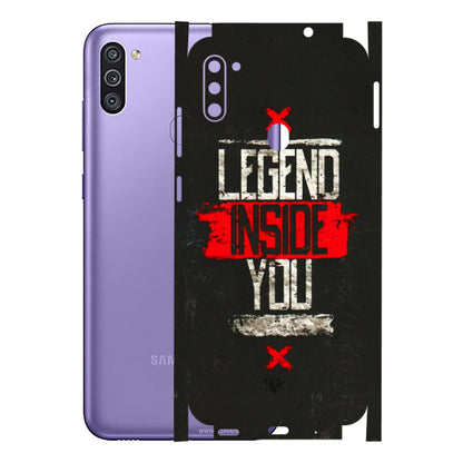 Samsung M/F/Note/Flip and C Phone Skins (All Models) - Legend Inside You - 3D Embossed Finish (L-186) Samsung Galaxy M11
