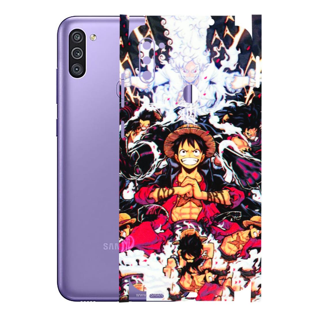 Samsung M/F/Note/Flip and C Phone Skins (All Models) - Luffy Anime Character - 3D Embossed Finish (L-203) Samsung Galaxy M11