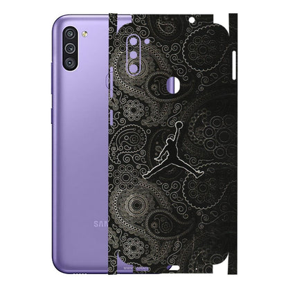 Samsung M/F/Note/Flip and C Phone Skins (All Models) - Basketball Player Artwork - 3D Embossed Finish (L-215) Samsung Galaxy M11