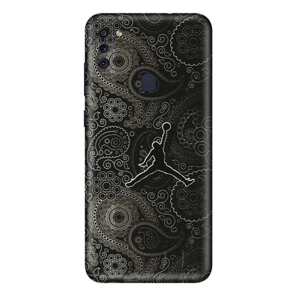 Samsung M/F/Note/Flip and C Phone Skins (All Models) - Basketball Player Artwork - 3D Embossed Finish (L-215) Samsung Galaxy M11
