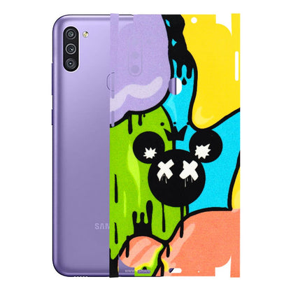 Samsung M/F/Note/Flip and C Phone Skins (All Models) - Gadgets Wrap - 3D Embossed Finish (L-217) Samsung Galaxy M11