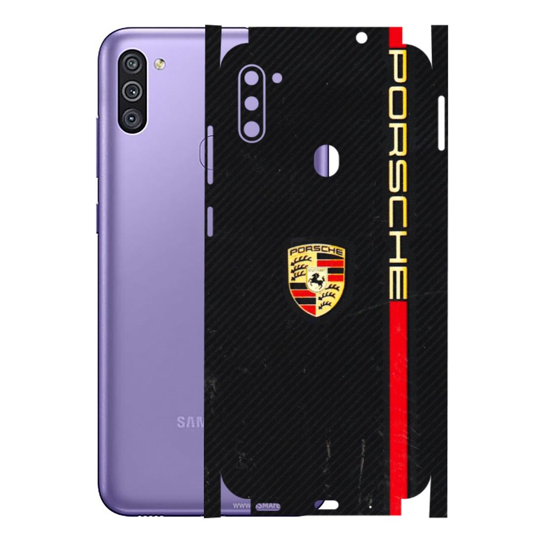 Samsung M/F/Note/Flip and C Phone Skins (All Models) - Premium Porsche - 3D Embossed Finish (L-225) Samsung Galaxy M11