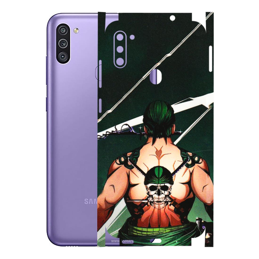 Samsung M/F/Note/Flip and C Phone Skins (All Models) - Zoro Anime - 3D Embossed Finish (L-23) Samsung Galaxy M11