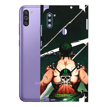 Samsung M/F/Note/Flip and C Phone Skins (All Models) - Zoro Anime - 3D Embossed Finish (L-23) Samsung Galaxy M11