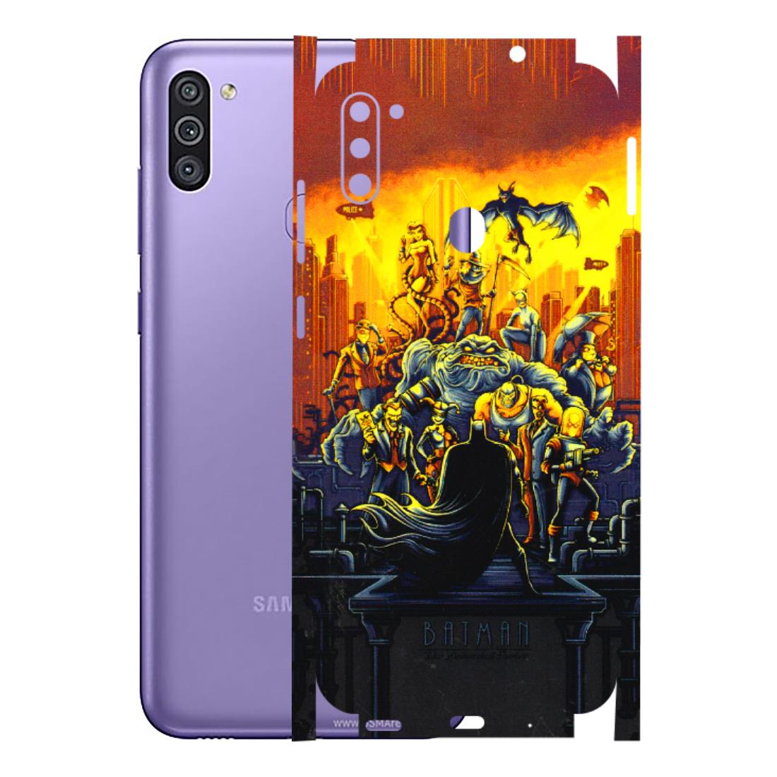 Samsung M/F/Note/Flip and C Phone Skins (All Models) - Games Doodles - 3D Embossed Finish (L-24) Samsung Galaxy M11